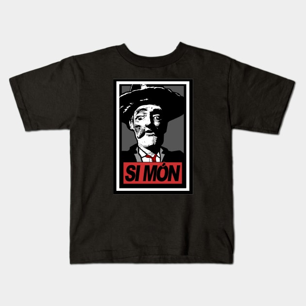 San Simon Indigenous Saint of Guatemala Kids T-Shirt by Cabezon